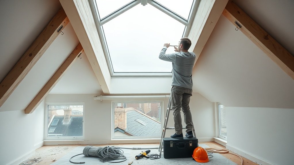 Electric Skylight Installation Chingford