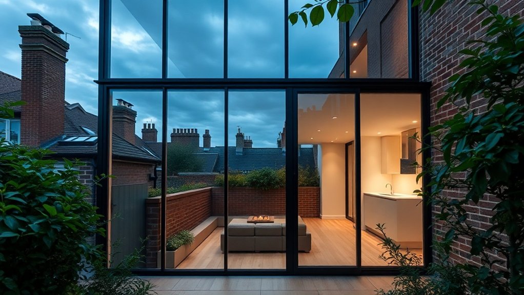 Glass Extension Walls Chingford