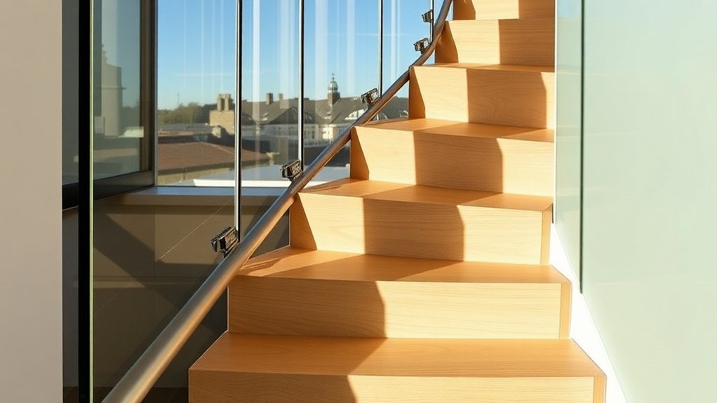 Staircase Glass Panels Chingford