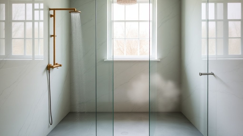Wet Room Glass Panels Chingford